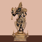 Brass Standing Krishna Statue/Idol (41 Inch) Vedansh Craft