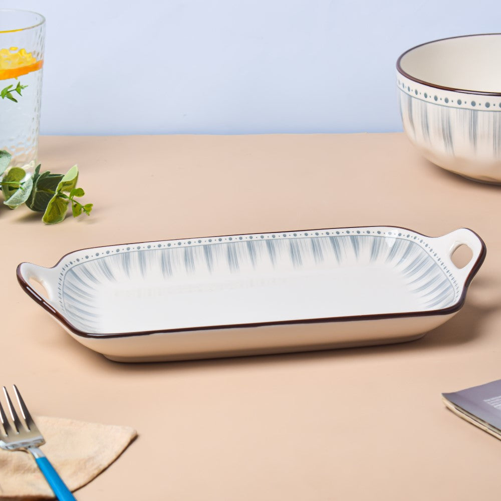 Dainty Patterned Baking Dish 11.5 Inch 250 ml Nestasia