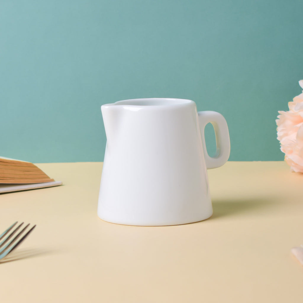 Riona Ceramic Mini Milk Pot White Nestasia