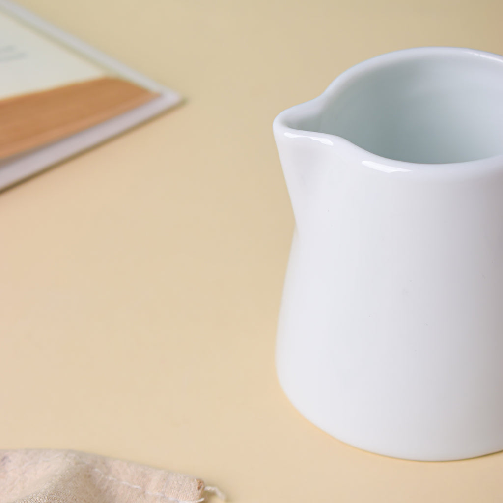 Riona Ceramic Mini Milk Pot White Nestasia