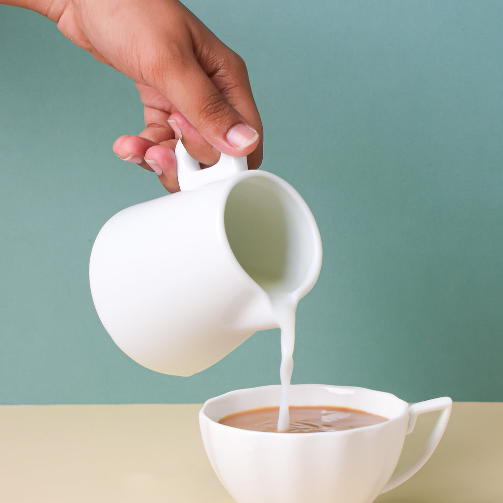 Riona Ceramic Mini Milk Pot White Nestasia