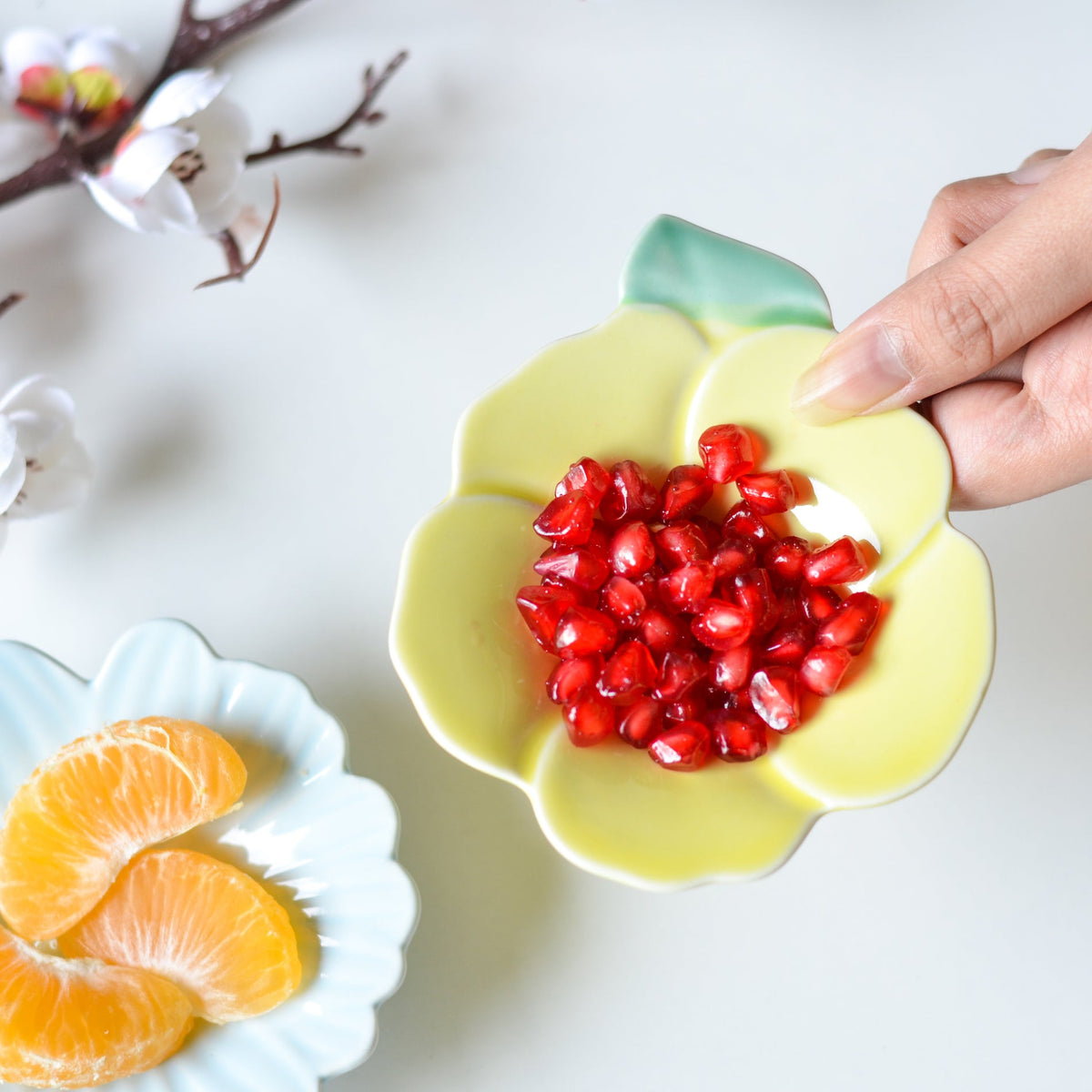 Mini Flower Shape Plate Nestasia