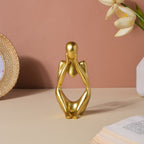 Gold Sitting Showpiece In Thought Nestasia