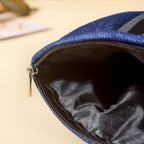 Denim Vanity Bag Set Of 3 Nestasia