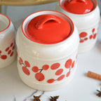 Airtight Jars Red Nestasia