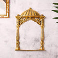 Brass Temple Frame Wall Hanging (10 Inch) Vedansh Craft