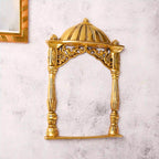 Brass Temple Frame Wall Hanging (10 Inch) Vedansh Craft