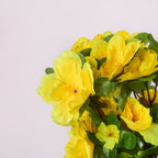 Camellia Flower Bouquet Yellow Set Of 2 Nestasia
