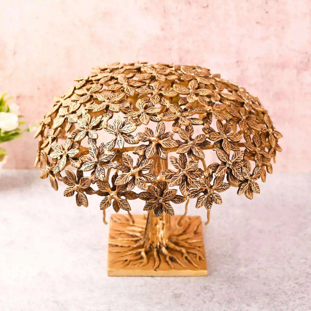 Brass Table Top Tree (12 Inch) Vedansh Craft