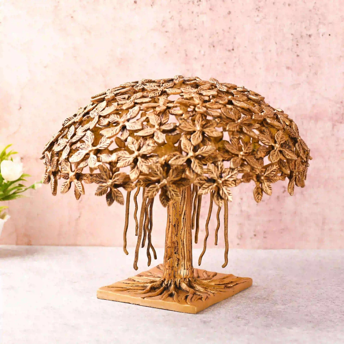 Brass Table Top Tree (12 Inch) Vedansh Craft