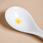 Yellow Heart Serving Spoon Nestasia