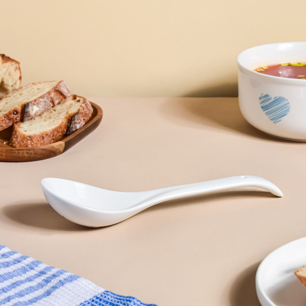 Yellow Heart Serving Spoon Nestasia