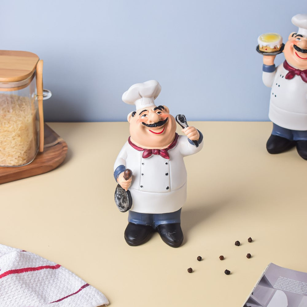 Stubby Chef With Spoon Nestasia
