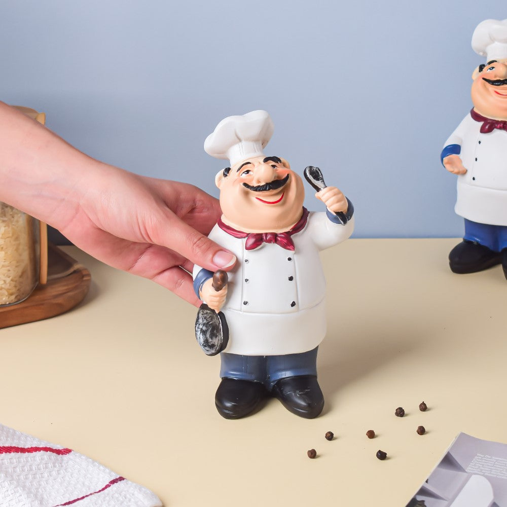 Stubby Chef With Spoon Nestasia
