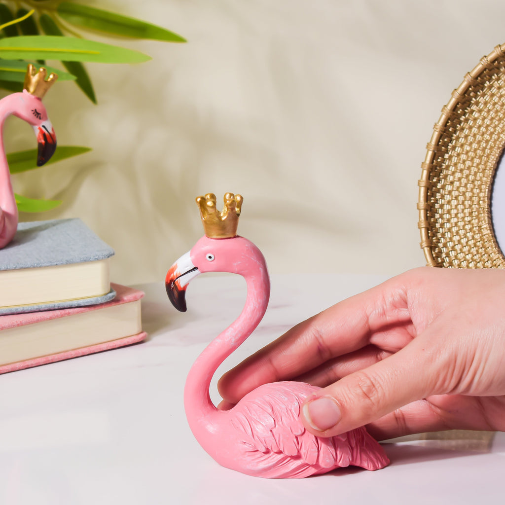 Royal Flamingo Decor Nestasia