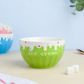 Green Strawberry Ice Cream Bowl 400 ml Nestasia