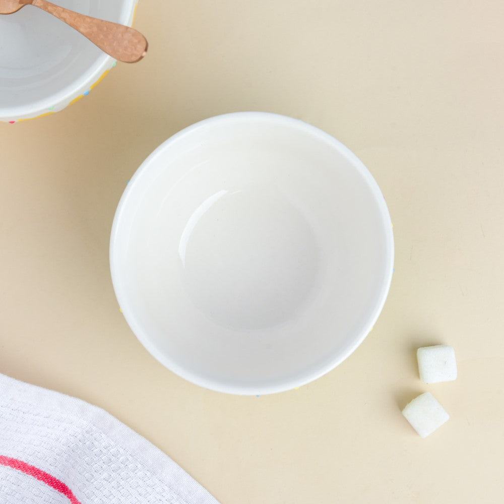 Green Strawberry Ice Cream Bowl 400 ml Nestasia