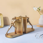 Muscular Men Book Rest Gold 6.5 Inch Nestasia