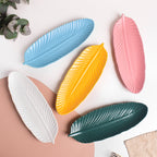 Snow White Leaf Platter Nestasia