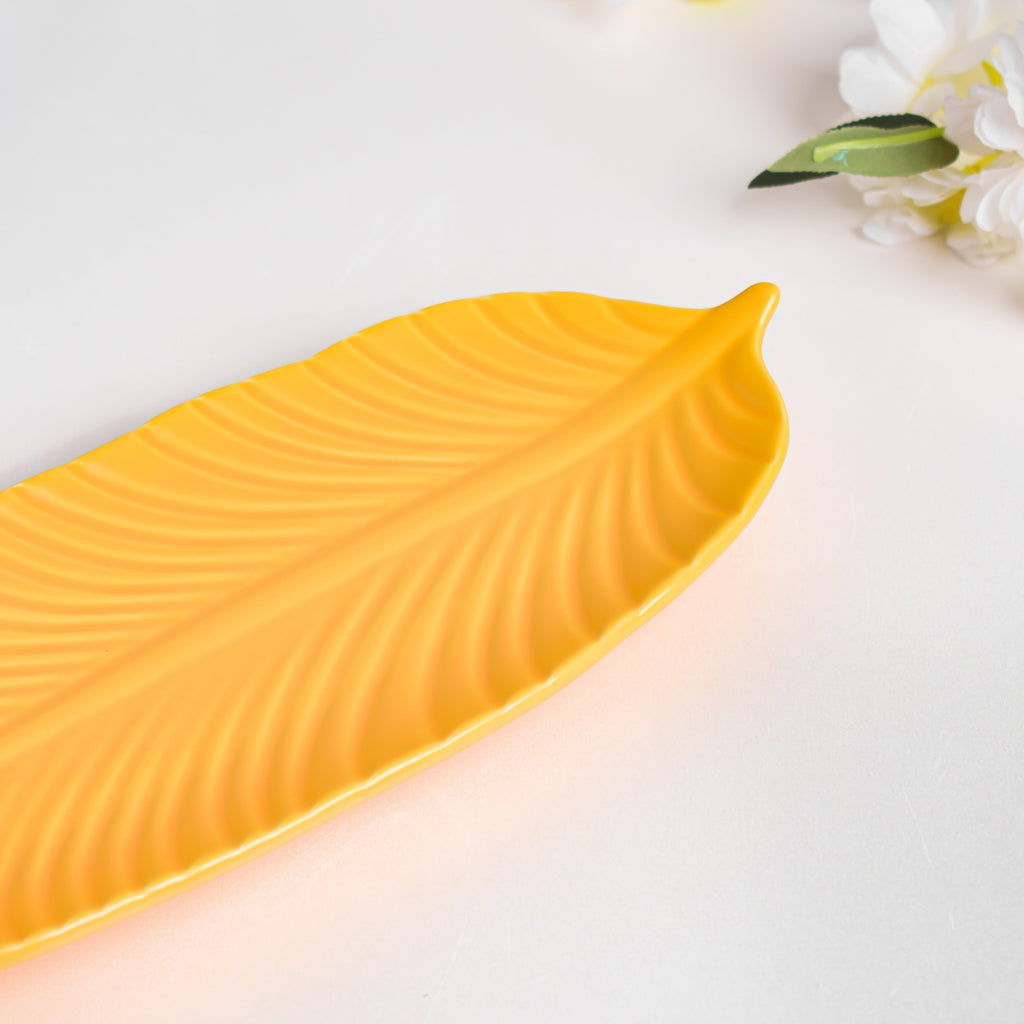 Sunny Side Up Leaf Platter Nestasia