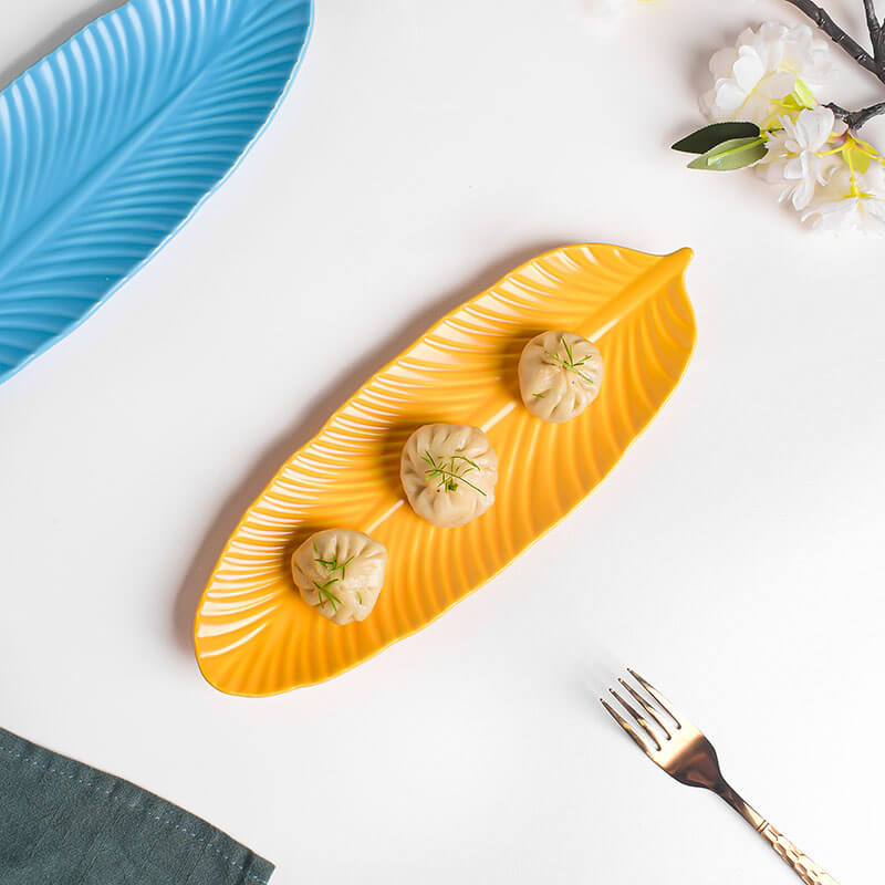 Sunny Side Up Leaf Platter Nestasia