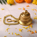 Brass Wall Hanging Temple Bell – Handcrafted Traditional Decor (21.8 Inch) Vedansh Craft