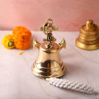 Brass Anchor Bell – Premium Nautical Brass Handicraft (6.5 Inch) Vedansh Craft