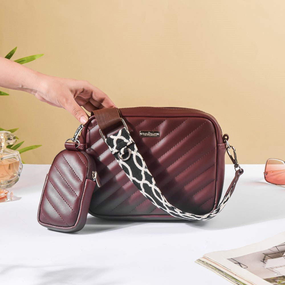 Sling Bag Brown Nestasia