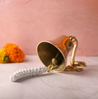 Brass Anchor Bell – Premium Nautical Brass Handicraft (6.5 Inch) Vedansh Craft
