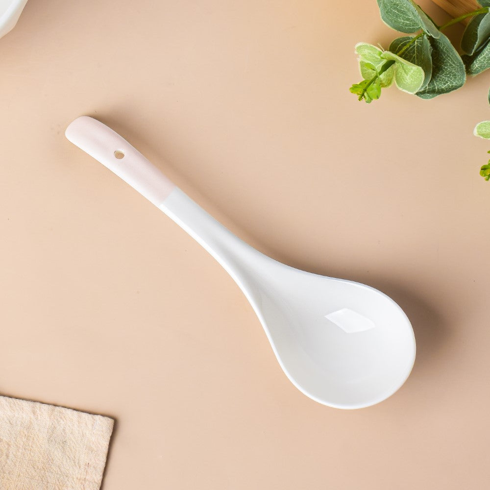 Dune Serving Spoon Pink Nestasia