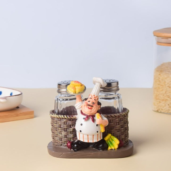 Chef Salt and Pepper Jars Nestasia