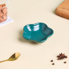 Teal Tantrum Floral Dip Bowl Nestasia