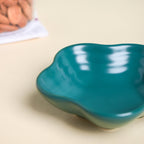 Teal Tantrum Floral Dip Bowl Nestasia