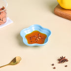 Blue Muffin Floral Dip Bowl Nestasia