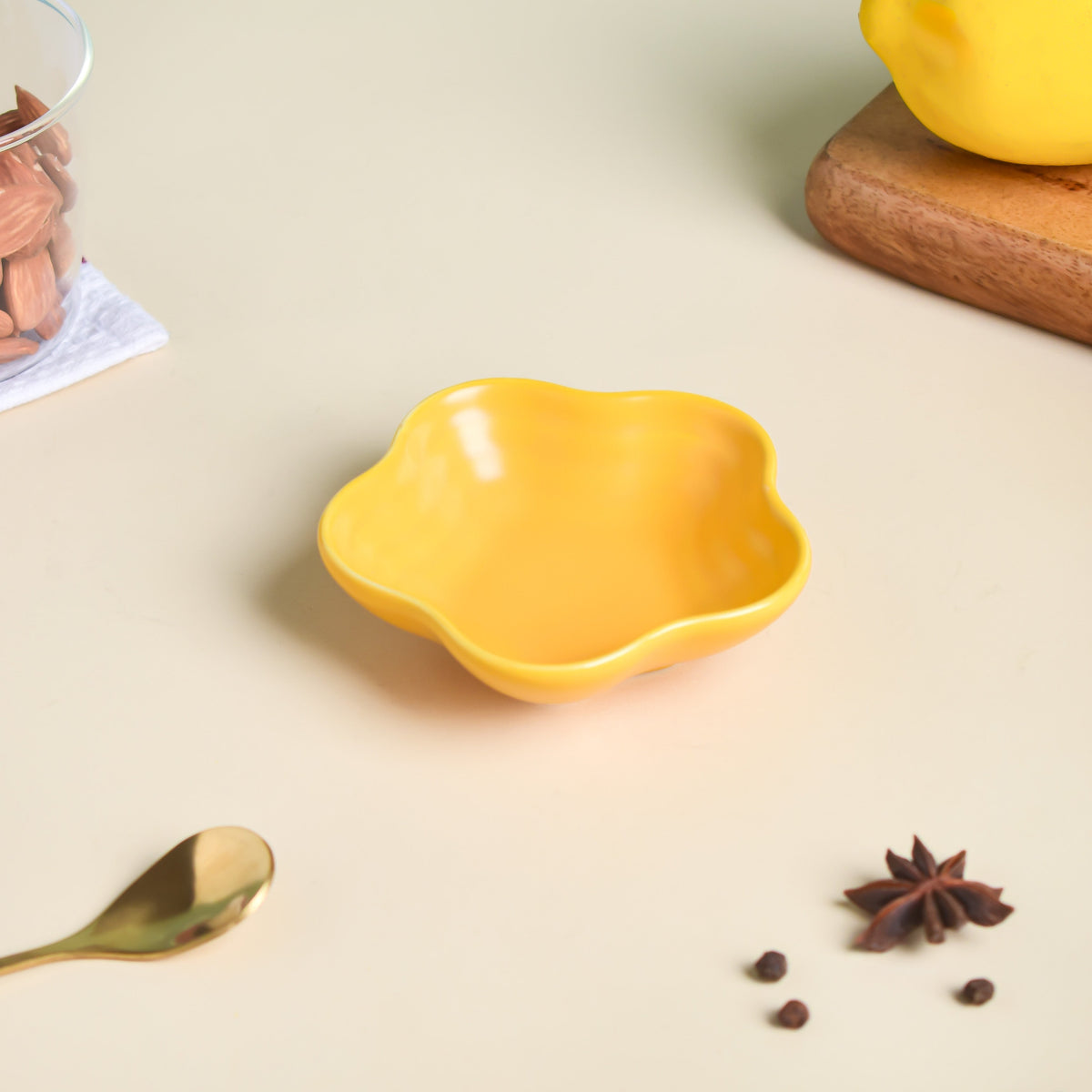 Sunny Side Up Floral Dip Bowl Nestasia