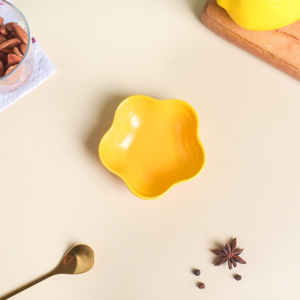 Sunny Side Up Floral Dip Bowl Nestasia