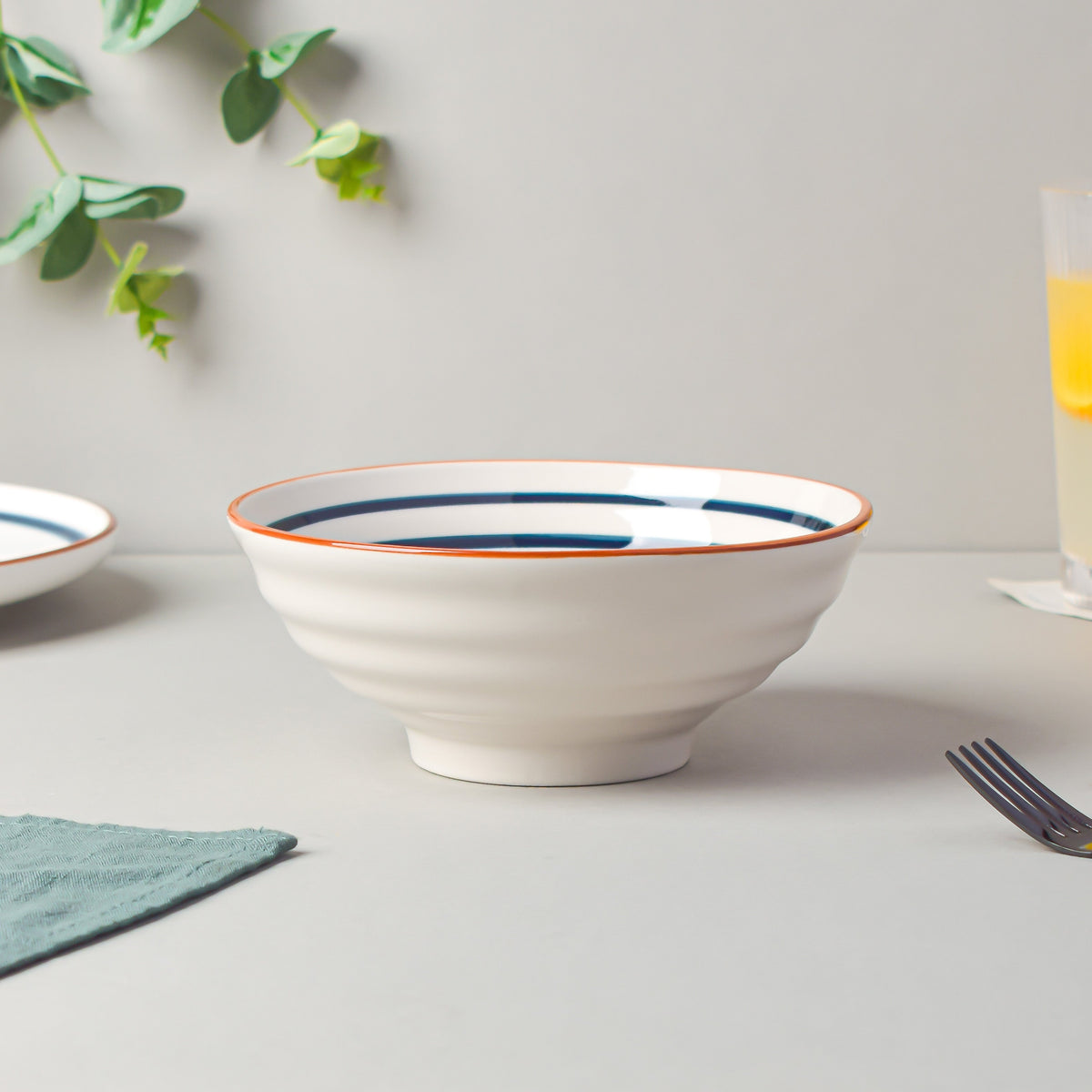 Blue Illusion Ramen Bowl 550 ml Nestasia