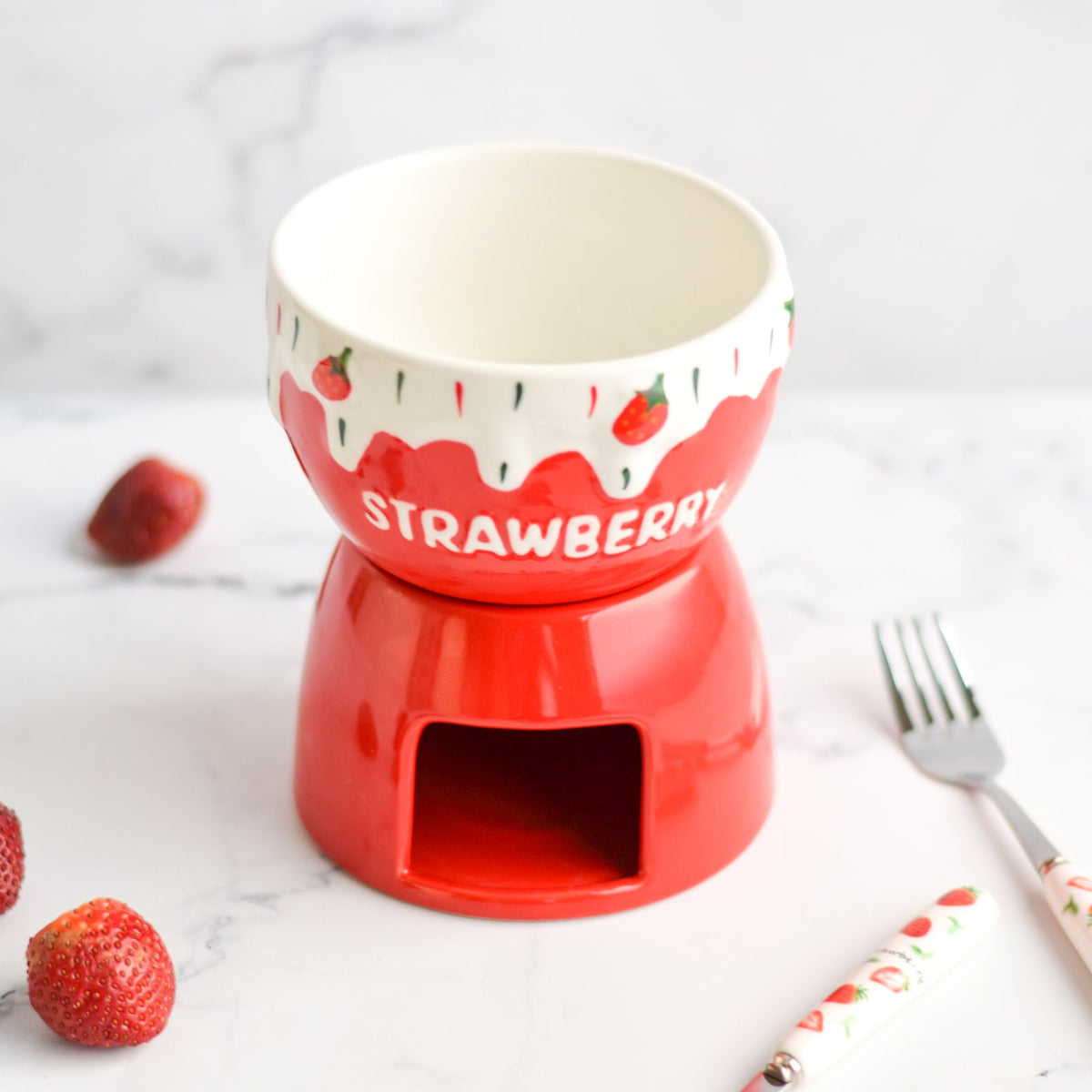 Strawberry Fondue Set Nestasia