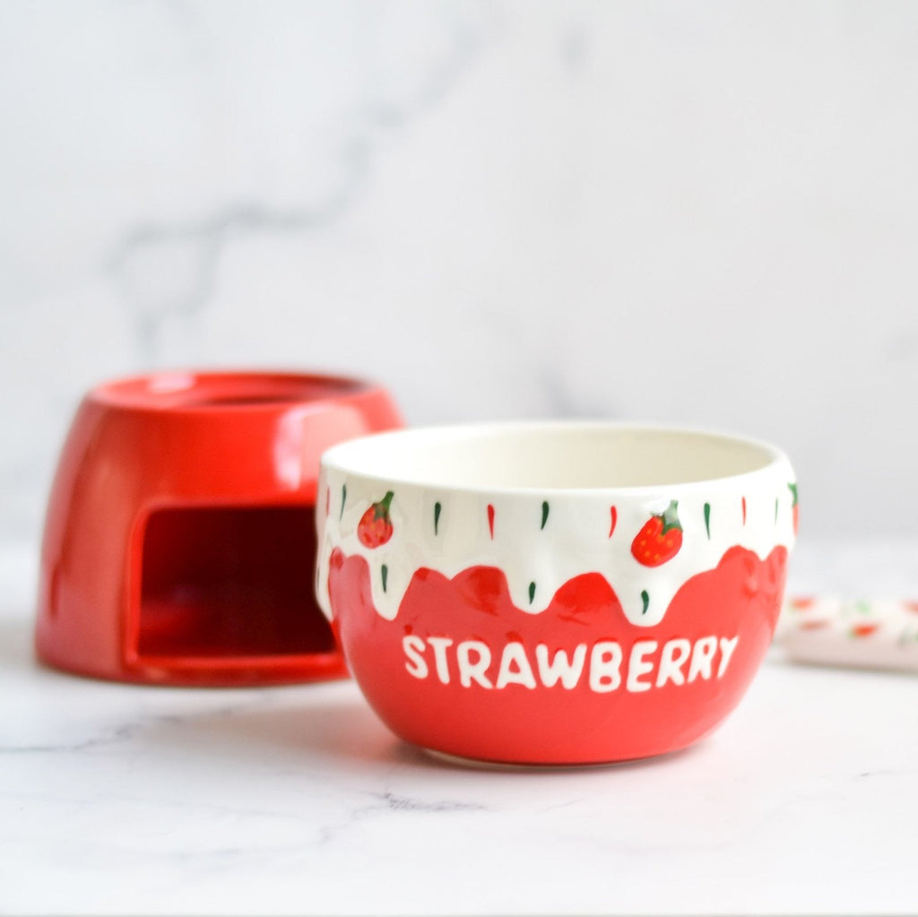 Strawberry Fondue Set Nestasia