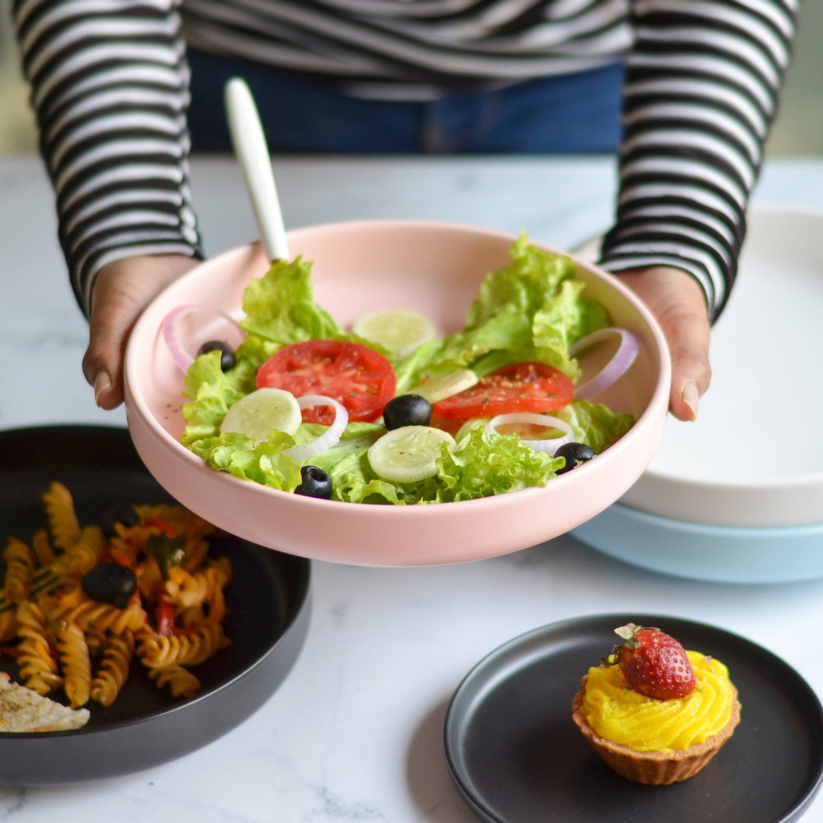 Pastel Snack Plate Nestasia