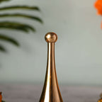 Brass Pooja Handbell / Ghanti (3.8 Inch) Vedansh Craft