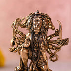 Brass Sitting Panchmukhi Hanuman Lightweight Idol (4.2 Inch) Vedansh Craft