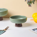Fern Green Fruit Bowl Small Nestasia