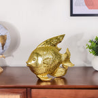 Fish Table Decor Gold Nestasia