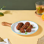 Circular Bbq Floral Plate Large Nestasia