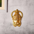 Brass Hanuman Face Wall Hanging (6.6 Inch) Vedansh Craft