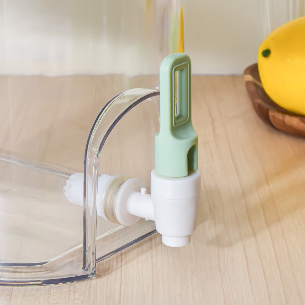 Drink Dispenser With Infuser Green 2250ml Nestasia