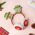 Snowman Winter Earmuffs For Christmas Nestasia