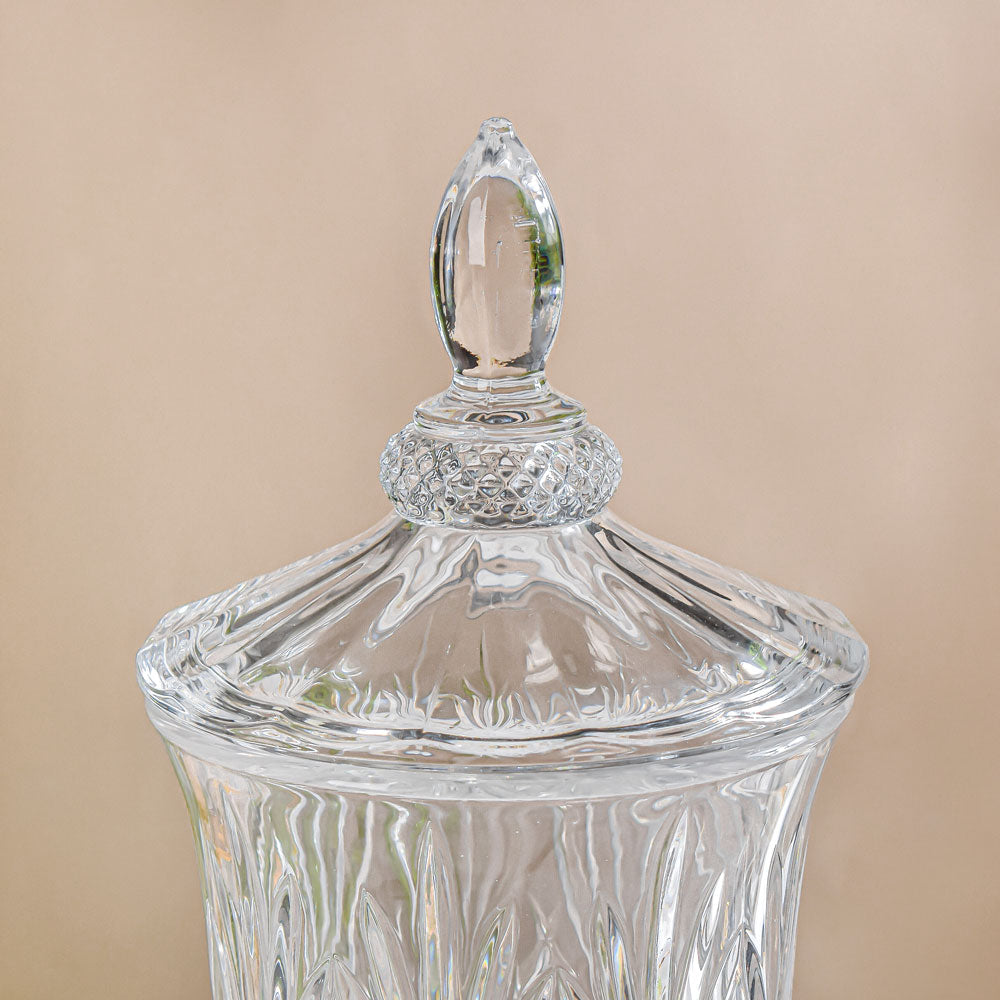 Vintage Textured Glass Water Dispenser Nestasia