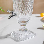 Vintage Textured Glass Water Dispenser Nestasia